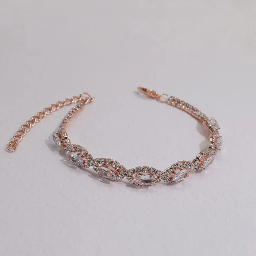 Vista 7 de Juego de collar y aretes de diamantes de imitación de circonita cúbica para Navidad, novia, dama de honor, boda, fiesta de noche, graduación