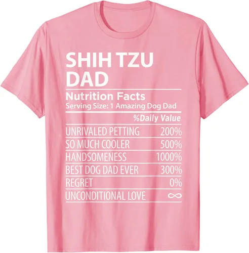 Vista 82 de Shih Tzu Dad - Camiseta divertida para dueño de perro Shih Tzu, Negro