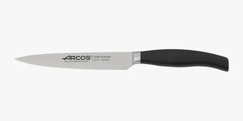 Vista 10 de ARCOS Cuchillo de pan de acero inoxidable de nitrum dentado de 8 pulgadas y hoja de 7.874 in. Cuchillo de cocina. Mango ergonómico POM
