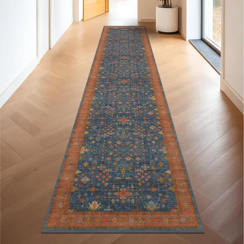 Vista 39 de Hazo Haus – Alfombra pequeña para entrada, cocina o baño, antideslizante con base de goma, resistente a las manchas y a la decoloración, diseño