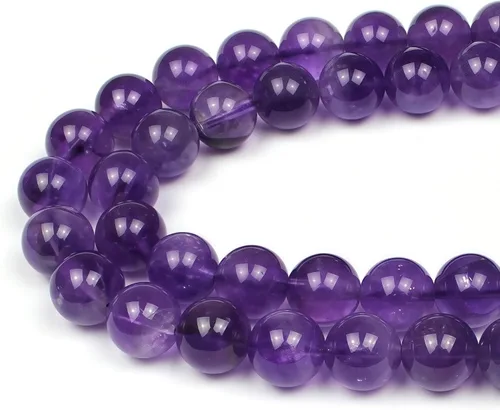 Vista 33 de MJDCB Cuentas sueltas de piedras preciosas naturales de aguamarina redondas para hacer joyas con abalorios espaciadores, tira de 15 pulgadas