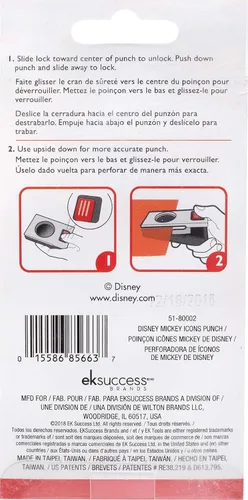 Vista 2 de EK SUCCESS/AMERICAN CRAFTS EK DISNEY PUNCH MICKEY EAR, color gris