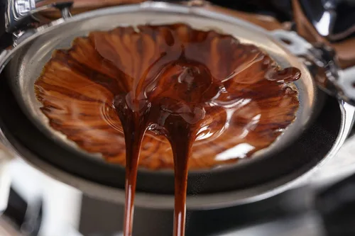 Vista 5 de Granos de café molido expreso Café brasileño fuerte, suave y cremoso de tostado medio oscuro de origen único, bolsa de 12 onzas por The Master