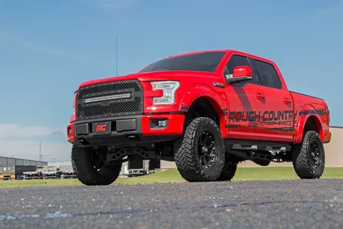 Vista 6 de Rough Country Barra de luz LED DRL CREE curvada serie negra de 30 pulgadas - 72930BD