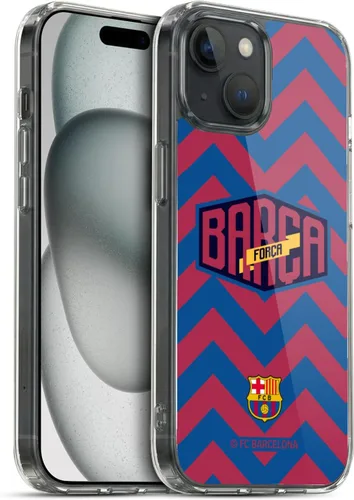 Vista 29 de Head Case Designs Funda de gel con licencia oficial del FC Barcelona con logotipo y patrón de Forca Barca [protección de grado militar] compatible