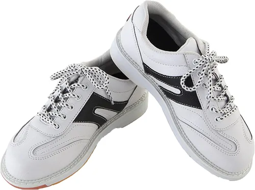 Vista 2 de Zapatos de bolos para mujer con cordones suela plana ligera
