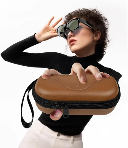 Vista 6 de sarlar Estuche rígido de transporte para Ray-Ban Meta Wayfarer/Skyler/Headliner Smart Glasses Funda de carga y todos los accesorios, impermeable