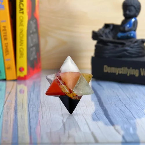Vista 3 de PYOR Árbol de la vida de chakras, árbol de cristal, cristales y piedras curativas, regalos para mujeres, regalos de buena suerte, decoración de Feng