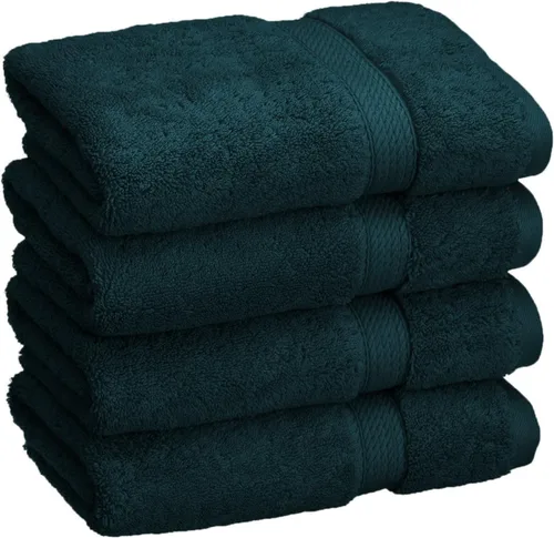 Vista 77 de BNM Toallas de Algodón Egipcio de Peso Pesado, Ideales para Baño, Ducha, Spa, Hotel, 800 GSM, Toallas Faciales/de Aseo, Toallas de Mano, Toallas