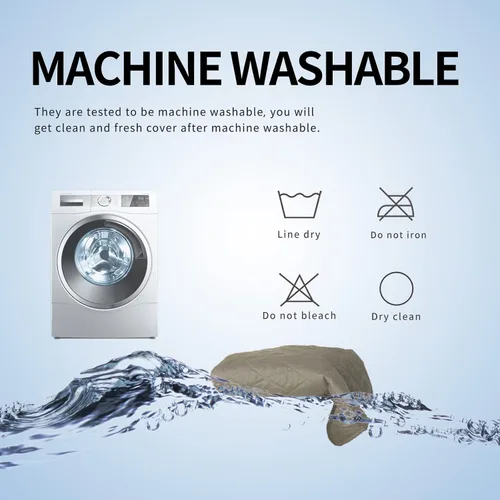 Vista 8 de Easy-Going - Funda impermeable 100% para cama de perro, manta antideslizante para mascotas para muebles, funda lavable para sofá, funda de repuesto