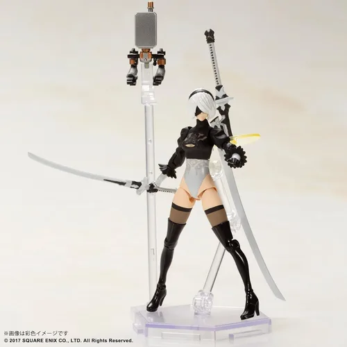 Vista 8 de Square Enix - Nier Automata 2B & 9S Kit de modelo de plástico
