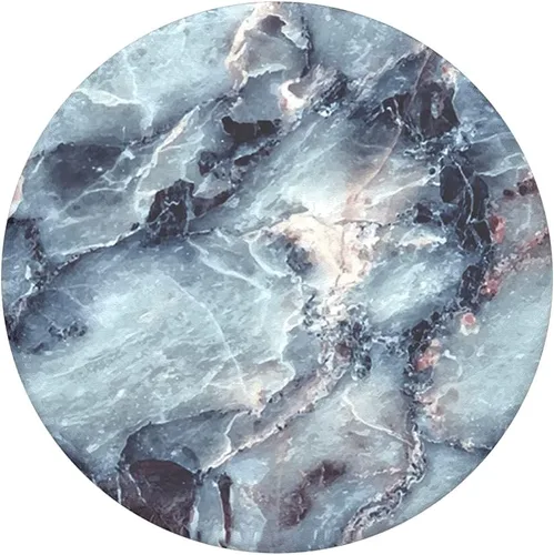 Vista 2 de PopSockets Agarre para teléfono con soporte expansible, PopGrip de mármol - Azul mármol