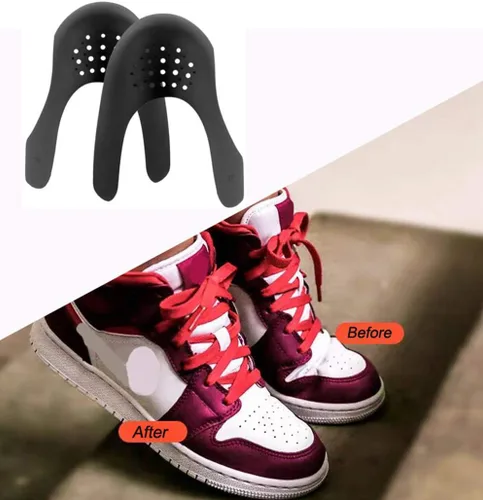 Vista 2 de 1 par de zapatos de la zapatilla de deporte de la caja del dedo del pie anti protector zapatillas zapatillas de deporte arrugas