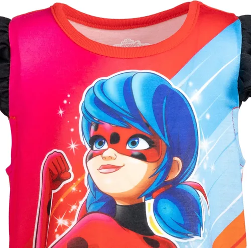 Vista 5 de Miraculous Ladybug - Pijama para niñas pequeñas a niños grandes