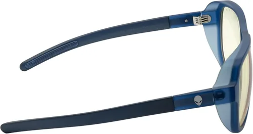 Vista 4 de GUNNAR Alienware Roswell Conspiracy Blue Clear Lens - Anteojos para juegos - Alivia el ojo seco y alivia el ojo seco
