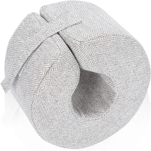 Vista 8 de Almohada de elevación de pie Protector de talón de tobillo Cojín de soporte de pie de cuña Funda extraíble con cremallera antiescaras para reposo