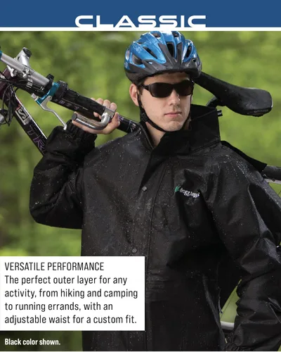 Vista 6 de FROGG TOGGS - Chaqueta impermeable y transpirable para hombre Classic Pro Action para lluvia