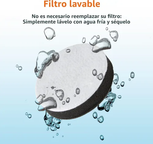 Vista 5 de Amazon Basics Aspiradora vertical sin bolsa para alfombras y suelos duros, con herramientas para grietas y tapicería, mango desmontable, ligera