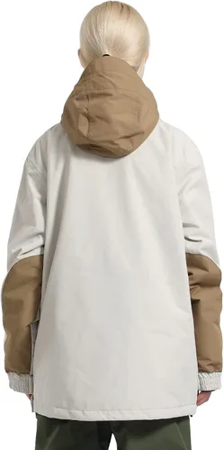 Vista 2 de Chaquetas de esquí para hombre, abrigos de snowboard para mujer, chaqueta impermeable para deportes de invierno, resistente al viento, cálida