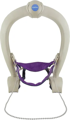 Vista 6 de Aurora Health & Beauty Dispositivo de tracción cervical de movimiento libre para alivio de hombros y cuello, hombros y columna vertebral, 4 libras
