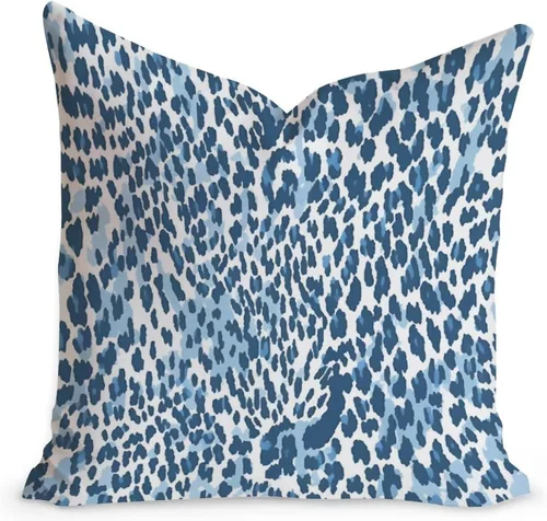 Vista 32 de Funda de cojín decorativa con estampado de guepardo verde peridoto para sofá, funda de almohada verde crema con estampado de leopardo con A-16