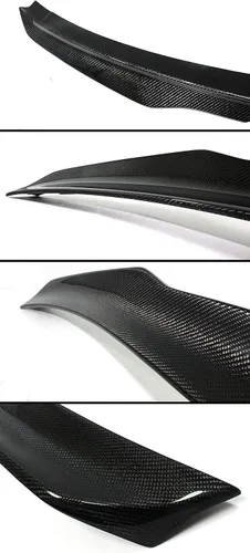 Vista 2 de Alerón para cajuela de fibra de carbono para Ford Mustang S550 GT H Style 2015-2016