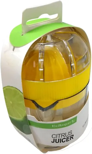 Vista 3 de Vin Bouquet Exprimidor de cítricos, transparente y amarillo, 3.1 x 4.1 x 0.0 in
