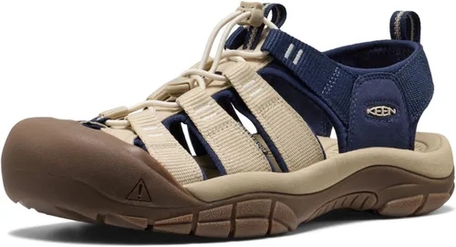 Vista 10 de KEEN Newport H2 Sandalias de punta cerrada para hombre Aleación/oro crema