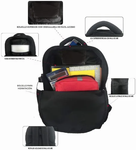 Vista 4 de Marvel Mochila Spider-Man para niños y niñas, mochila para niños pequeños Miles Morales Spiderman Kids Mochila Bolsa de malla Vengadores - Michael