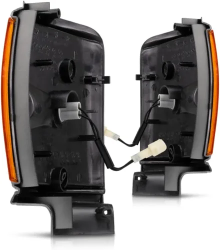 Vista 7 de Par de luces de estacionamiento para Toyota Pickup 1987-1988, lado del conductor y del pasajero 2WD; STD; negro TO2520115 TO2521117 81620-89162