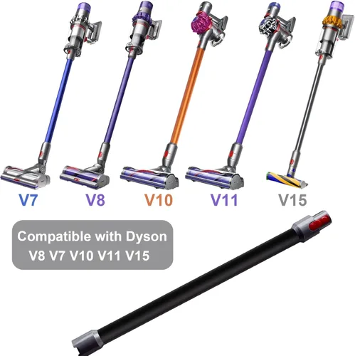 Vista 2 de GYLBF Varita de liberación rápida compatible con aspiradoras Dyson V15 V11 V10 V8 V7, tubo de extensión de accesorio para aspiradoras, 28.3 pulgadas