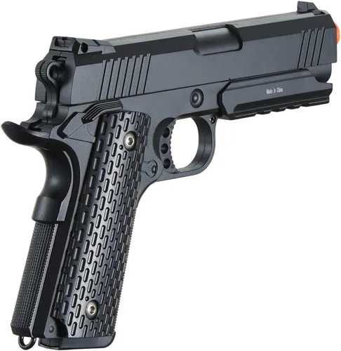 Vista 4 de GoldenBall 250 FPS Durable Airsoft M1911 Spring Airsoft Metal/Steel Slide Pistol