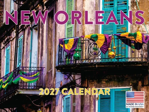 Vista 184 de Calendario de Alabama 2026 para pared, 12 meses, mensual, recuerdos escénicos de AL Hecho en Estados Unidos