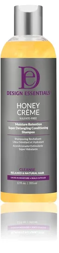 Vista 4 de Design Essentials Honey Crème Hidratante Shampoo sin sulfato, 8 fl oz - El paquete puede variar