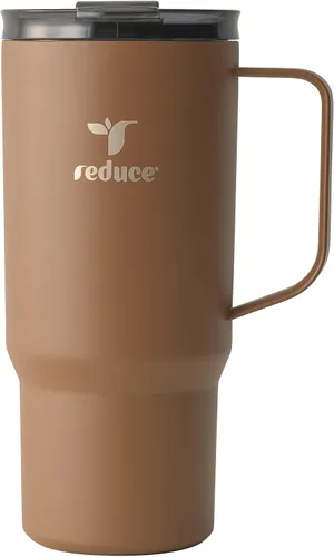 Vista 11 de REDUCE Hot1 - Taza aislante de acero inoxidable Hot1 de 18 onzas con tapa de ajuste de temperatura - Vacío de doble pared, compatible con portavasos