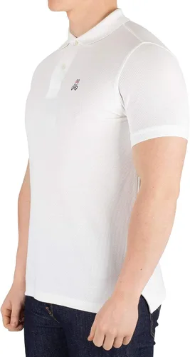 Vista 2 de Psycho Bunny Polo de piqué de manga corta para hombre