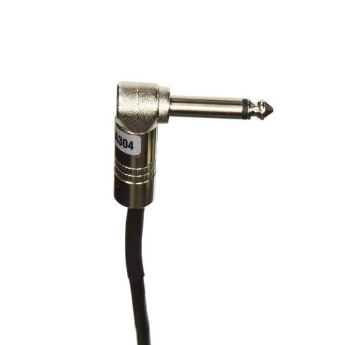 Vista 4 de Shure WA303 Cable de guitarra estándar de 2 pies con conector de 1/4 en cada extremo
