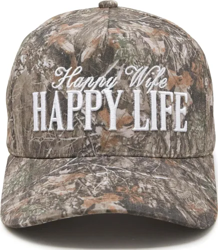 Vista 9 de Funky Junque Gorra Trucker Snapback Boy Mom - Verde/Beige
