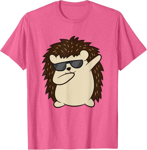 Vista 41 de Dabbing Hedgehog Funny Hedgehog Camiseta S