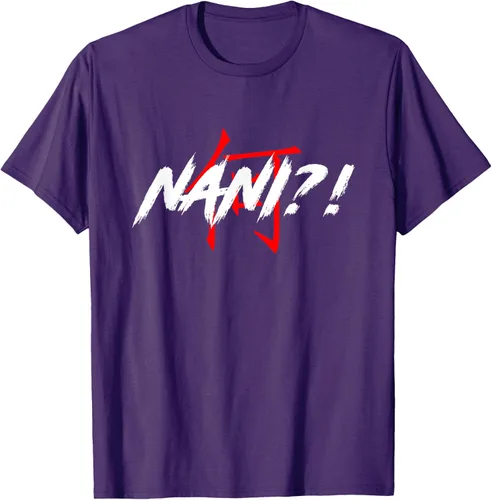Vista 68 de Nani Meme Anime Japanese Camiseta, Negro, S