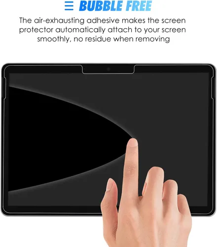 Vista 6 de SPARIN Paquete de 2 protectores de pantalla compatibles con Microsoft Surface Go 3/Surface Go 4/Surface Go 2/Surface Go, vidrio templado, alta