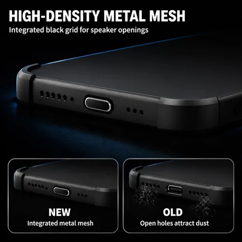 Vista 5 de Paquete de 4 tapas USB C para puerto USB C, cubierta de puerto de carga tipo C con cubierta antipolvo para altavoz, accesorios de teléfono