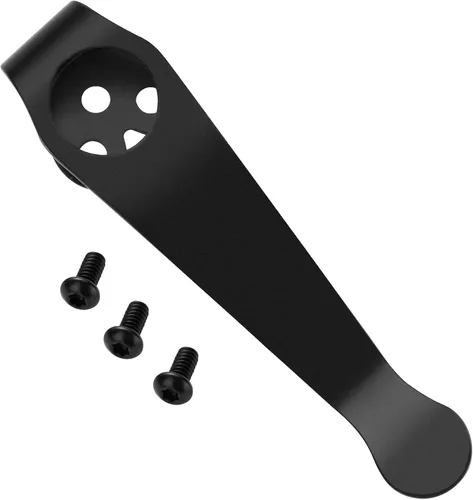 Vista 8 de Clip de bolsillo de titanio de transporte profundo para Spyderco Para 3, Paramilitary 2 y más modelos de cuchillos, clip de bolsillo personalizado