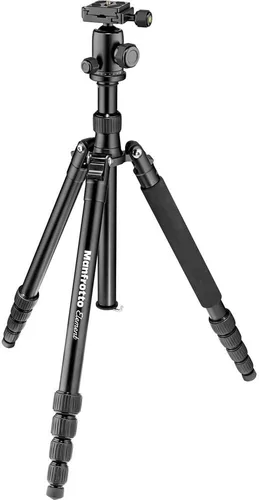 Vista 10 de Manfrotto Element Traveller - Kit de trípode pequeño de aluminio de 5 secciones con cabeza esférica 5-Section, 32 Cm Folded, 143 Cm Max, 1.15 Kg