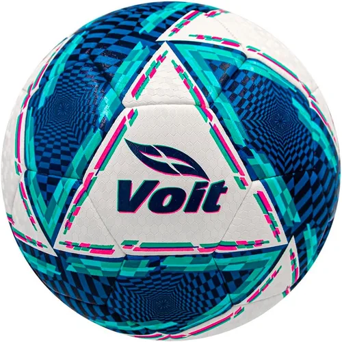 Vista 6 de Voit Morph Liga MX BBVA - Balón de fútbol oficial, tamaño 5, poliuretano texturizado, tecnología híbrida, 32 paneles, resistente a la humedad Azul