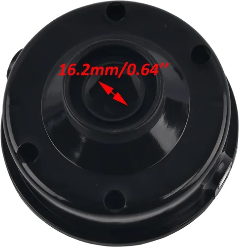 Vista 4 de Realman 309562005 Cabezal de recortadora con retenedores de carrete para Ryobi RY28120 RY28121 RY28140 (SS26) RY28141 RY28160 RY28161 RY34426
