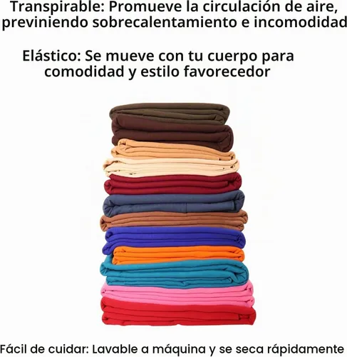 Vista 2 de FabricLA Tela de Jersey de Algodón y Elastano por Yarda - 10 oz Tela de Algodón y Elastano Elástica en 4 Direcciones, 60" de Ancho – Perfecta