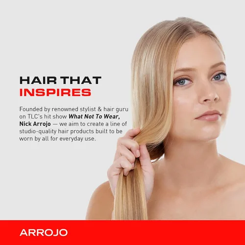 Vista 9 de ARROJO Shine Luxe - Aceite versátil para el cabello para añadir control, brillo - brillo - protector térmico de aceite para el cabello - Productos
