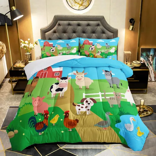Vista 29 de QOOMO Juego de edredón de fútbol americano de 3 piezas, tamaño individual, juego de ropa de cama de fuego y agua para adolescentes, niños y niñas
