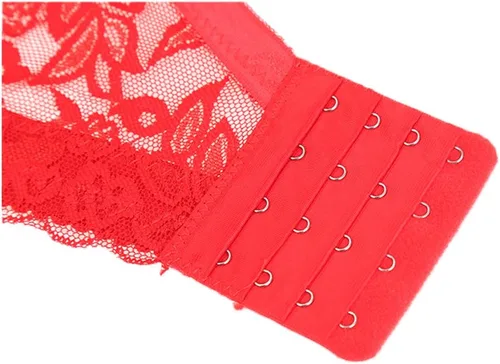 Vista 5 de uxcell Brasier de copa completa para mujer, transpirable, cómodo, con encaje floral, cobertura completa, no acolchado, con aros